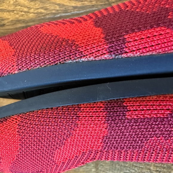 Rothy’s Red camo Points size 9.5 VGUC - Picture 9 of 10